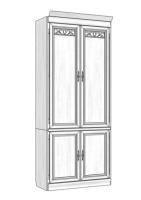 Шкаф модульный Оскар ММ-218-320 фото Шкаф модульный Оскар ММ-218-320