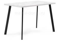 Стол деревянный Тринити Лофт 120 25 мм сабия / черный матовый фото Стол деревянный Тринити Лофт 120 25 мм сабия / черный матовый