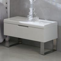 Тумба прикроватная DUPEN М-106 белая. Фото №1