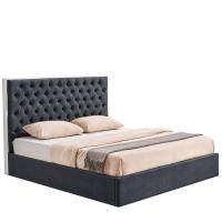 Кровать LBD1704 серая. Фото №1