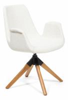 Кресло  ROKIN  (mod. DM4273A)   дерево, металл, ткань, 63*62*90, белый (01-white) фото Кресло  ROKIN  (mod. DM4273A)   дерево, металл, ткань, 63*62*90, белый (01-white). Фото №1