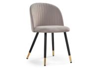 Стул Gabi latte / black / gold. Фото №1