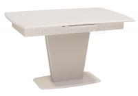 Стол деревянный Валмиера мускат структурный / массив латте фото Стол деревянный Валмиера мускат структурный / массив латте