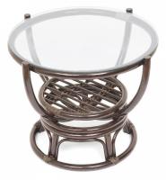 Столик журнальный со стеклом BENOA 5005 орех (walnut)