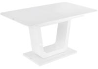 Стол стеклянный Vlinder 140 super white Стол стеклянный Vlinder 140 super white. Фото №1