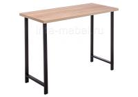 Стол Лофт сонома / черный матовый. Фото №1