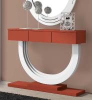 Консоль NORA 664 Blanco mate/Teja. Фото №1