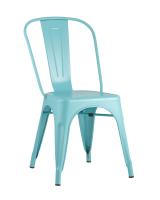 Стул TOLIX голубой матовый фото Стул TOLIX голубой матовый. Фото №1