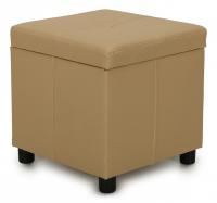 Квин пуф 410*410 Nitro Beige. Фото №1