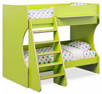 Кровать двухъярусная Р434 Капризун 3, зеленый фото Кровать двухъярусная Р434 Капризун 3, зеленый. Фото №1