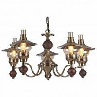 Подвесная люстра Arte Lamp Trattoria A5664LM-5AB фото Подвесная люстра Arte Lamp Trattoria A5664LM-5AB. Фото №1