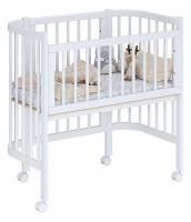 Кроватка Polini kids Simple 105, белый фото Кроватка Polini kids Simple 105, белый. Фото №1