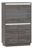 Virginia НМ 011.83 Шкаф для посуды Белый Скандинавский/Ясень Анкор темный (KR) фото Virginia НМ 011.83 Шкаф для посуды Белый Скандинавский/Ясень Анкор темный (KR). Фото №1