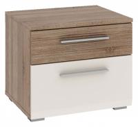 Филадельфия СТЛ.263.11 Тумба прикроватная Дуб сонома трюфель/Латте фото Филадельфия СТЛ.263.11 Тумба прикроватная Дуб сонома трюфель/Латте. Фото №1