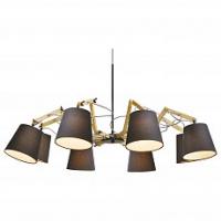 Подвесная люстра Arte Lamp Pinocchio A5700LM-8BK. Фото №1