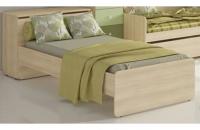 Кровать односпальная на каркасе Силуэт