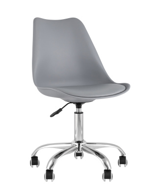 Стул офисный BLOK NEW пластиковый серый фото Стул офисный BLOK NEW пластиковый серый. Фото №2