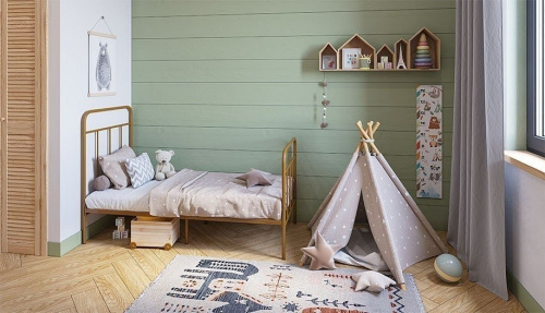 Кровать Polini kids Vintage 200, бронза. Фото №10