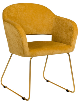 Кресло Oscar Жёлт/ЛинкЗолот. Фото №2