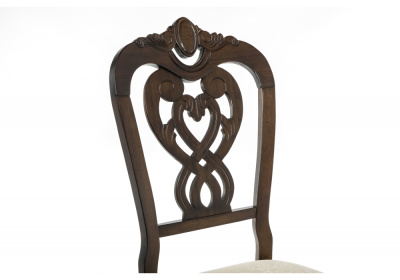 Стул деревянный Rosi cappuccino / brown. Фото