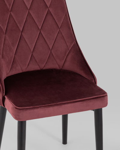 Стул Версаль велюр винный. Фото №9