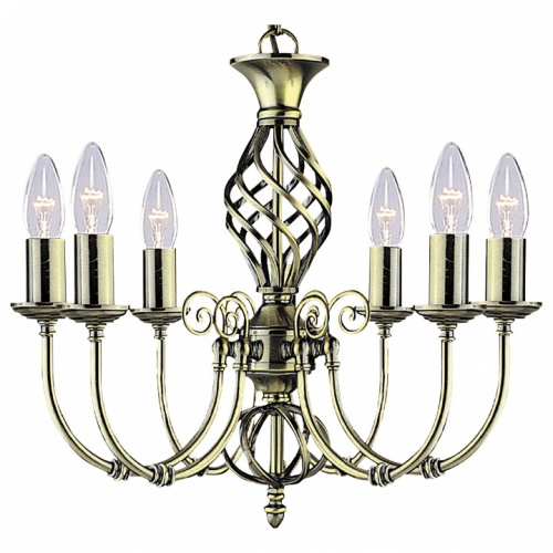 Подвесная люстра Arte Lamp Zanzibar A8392LM-6AB. Фото №1