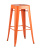 Стул барный TOLIX оранжевый глянцевый. Фото №2