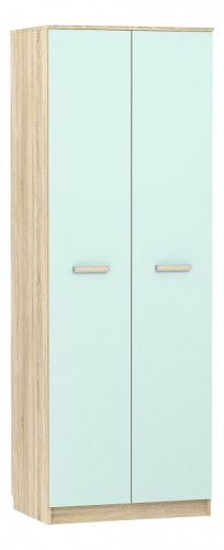 Акварель НМ 013.02-03 М1 Шкаф для одежды Кэнди, Дуб Сонома. Фото №1