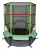 Батут AL-140 1400 мм, зеленый, черный фото Батут AL-140 1400 мм, зеленый, черный. Фото №1