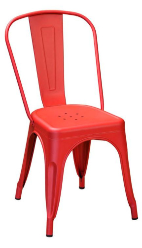 Стул Tolix Красный. Фото №1