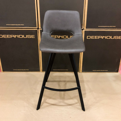 Стул барный  Аликанте темно-серый фото Стул барный  Аликанте темно-серый. Фото №4