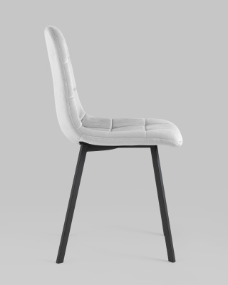 Стул Chilly велюр серебристый. Фото №4