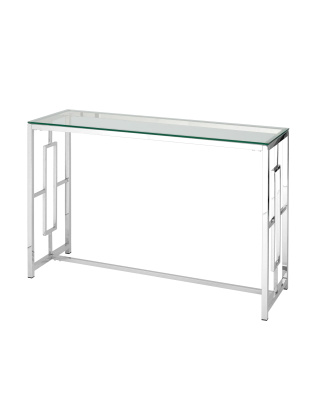 Консоль БРУКЛИН 120*40 серебро фото Консоль БРУКЛИН 120*40 серебро. Фото №2