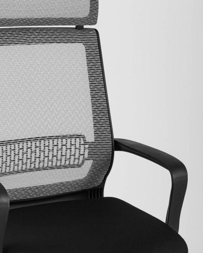 Кресло офисное TopChairs Style серое фото Кресло офисное TopChairs Style серое. Фото №10