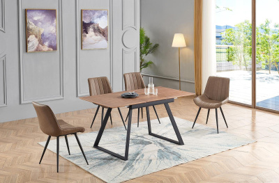 Стул DC-9547 коричневый. Фото №4