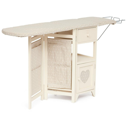 Гладильный комод с 2-мя ящиками Secret De Maison Amant (mod. XD1268) (Butter white (слоновая кость). Фото №1