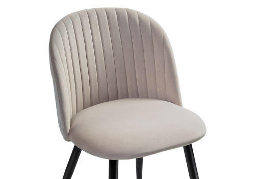 Стул Gabi 1 latte / black. Фото №4