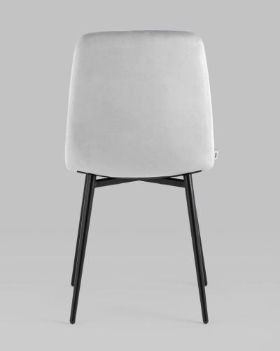 Стул Одди велюр светло-серый. Фото №6