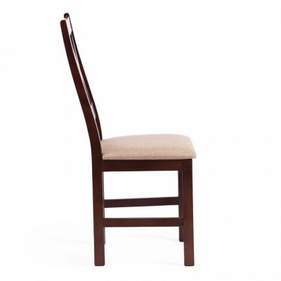 Стул CROSSMAN Многослойная фанера, 100*41*40, Cappuchino, ткань бежевая (Ford William 7) (поставляется по 2 шт) фото Стул CROSSMAN Многослойная фанера, 100*41*40, Cappuchino, ткань бежевая (Ford William 7) (поставляется по 2 шт). Фото №2