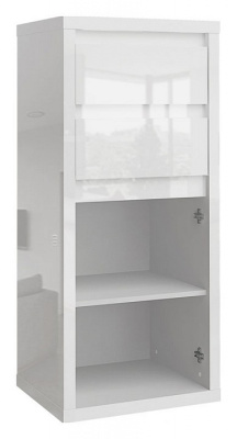 Норден СТЛ.413.04 Комод  с 2-мя ящиками и дверью Белый. Фото