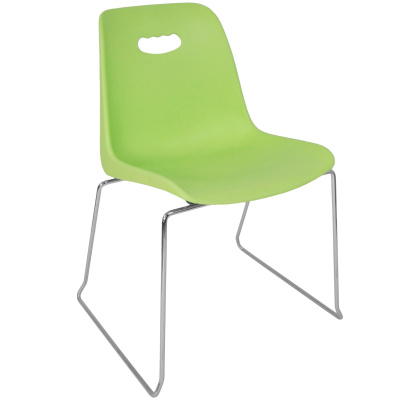 Стул Venezia (пруток) с ручкой каркас хром. Фото №5