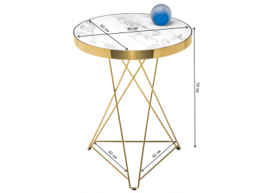 Стол Milena white / gold. Фото №2