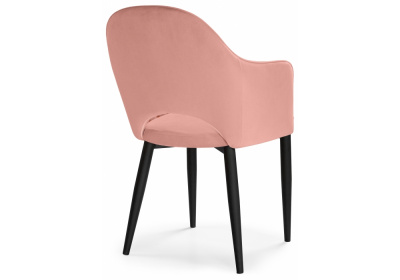 Стул Vener coral / black. Фото