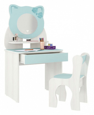 Набор детский Котенок, (600х370х1120) белый рамух/кэнди фото Набор детский Котенок, (600х370х1120) белый рамух/кэнди. Фото №2