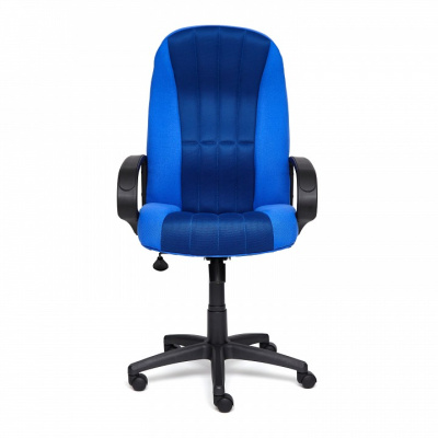 Компьютерное кресло СН833 ткань/сетка, синий/синий, 2601/10. Фото №2