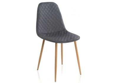 Стул Capri grey / wood. Фото