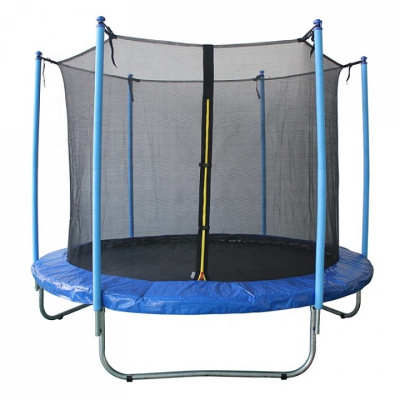 Батут AL-in244 2440 мм, синий, черный. Фото