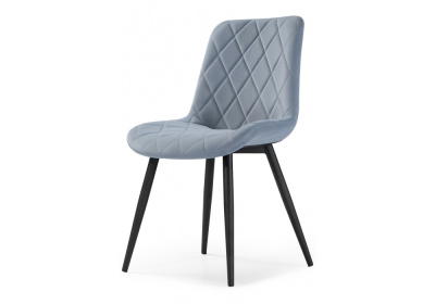 Стул Fox light blue / black фото Стул Fox light blue / black. Фото №5