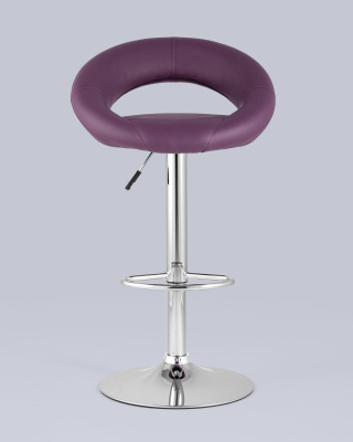 Стул барный Купер фиолетовый. Фото
