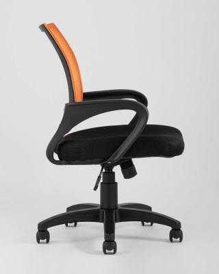 Кресло офисное TopChairs Simple оранжевое. Фото №4